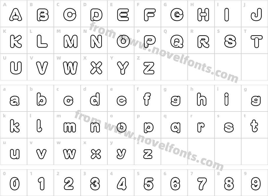 Han Wang Kan Da YanCharacter Map