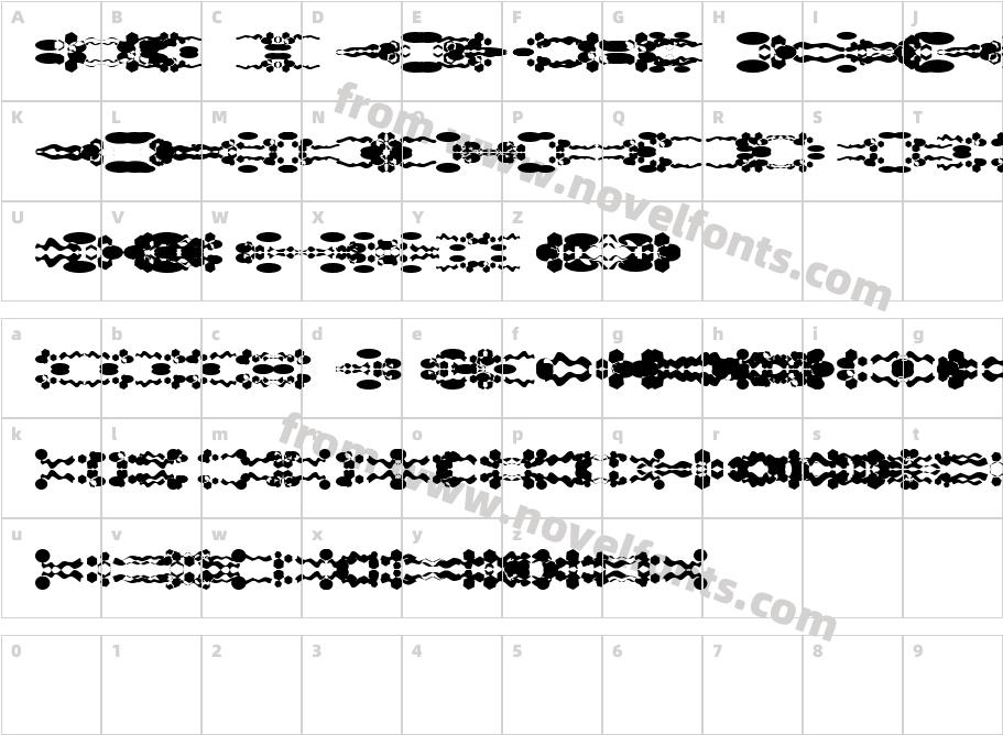 La Morte12Character Map