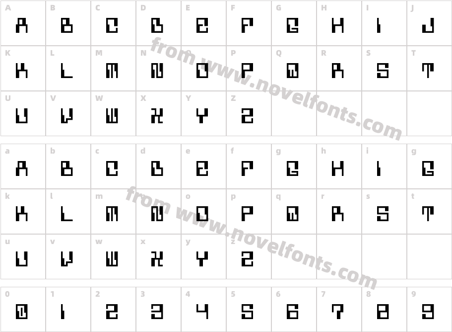 5Computerized RegularCharacter Map