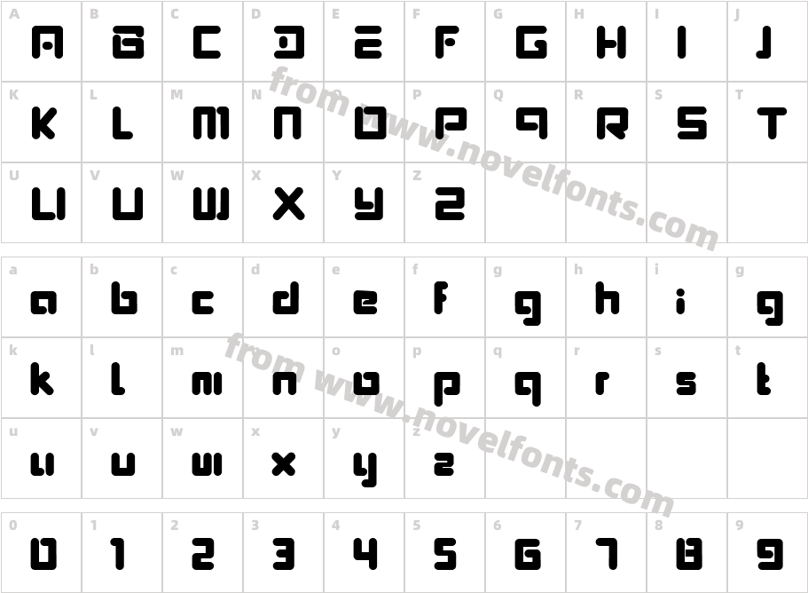 Lein FutureCharacter Map