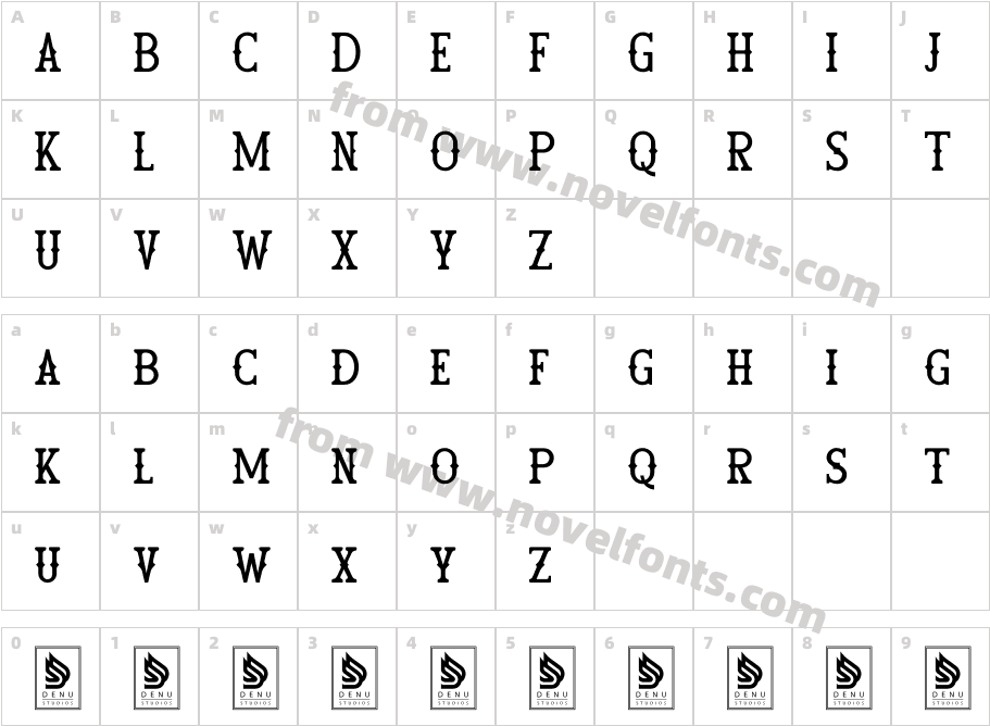 Lemunost WesternCharacter Map