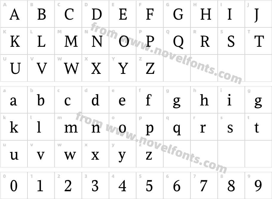 Leo Small TextCharacter Map