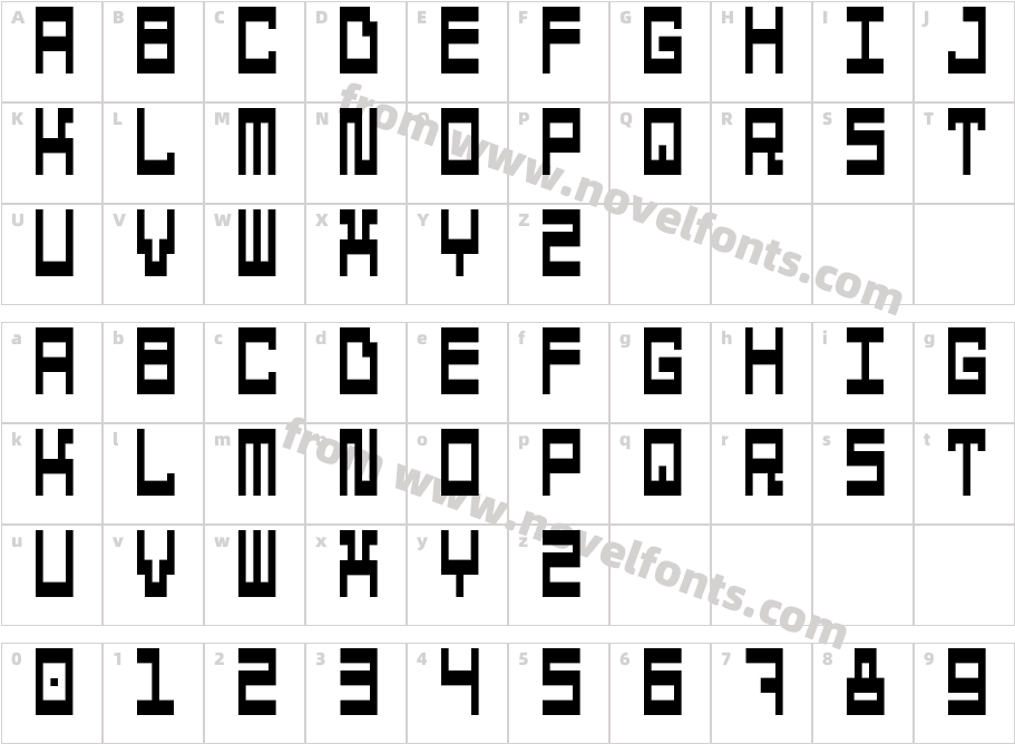 5Computers In LoveCharacter Map