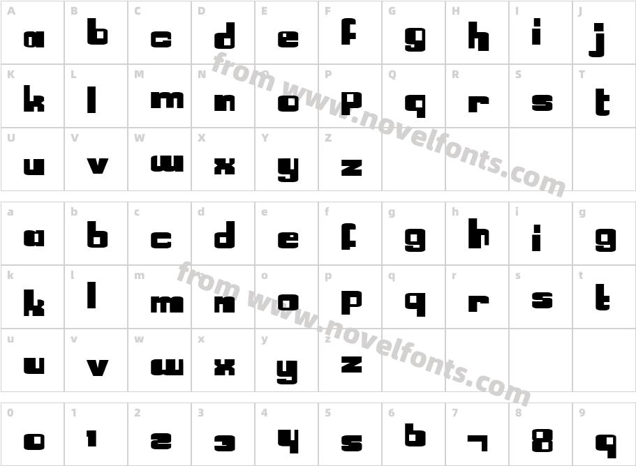 Lexi GirlCharacter Map