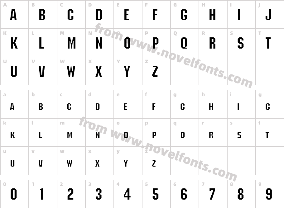 Block NormalCharacter Map