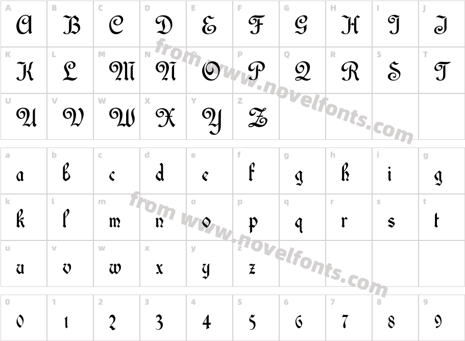 Library Text NormalCharacter Map