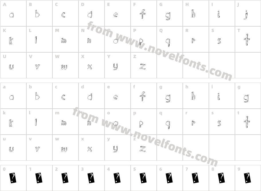 BlockPartyCharacter Map