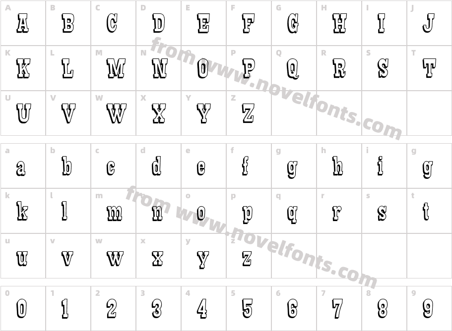 Looneywood DropCharacter Map