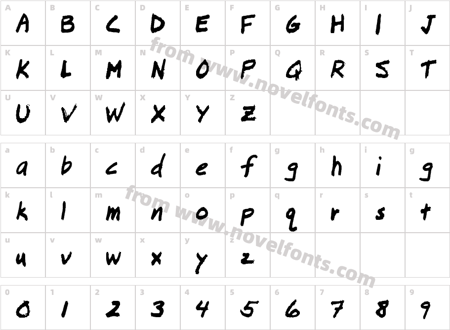 LousyCharacter Map