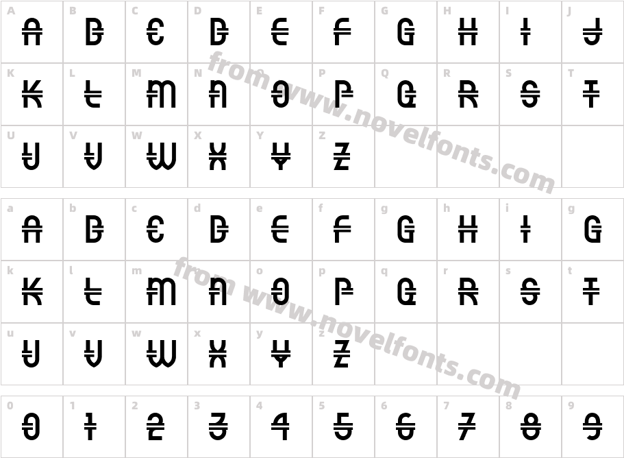 LuncheonetteNFCharacter Map