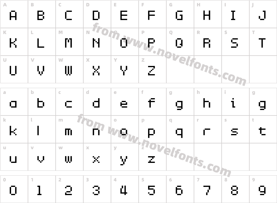 MW ISLETCharacter Map