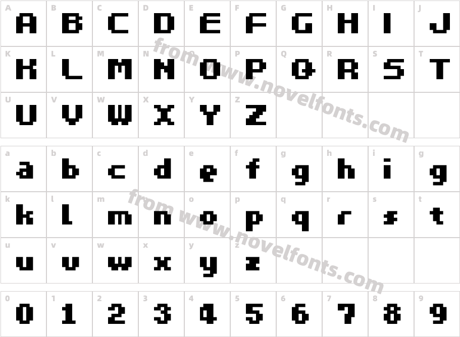 MW PITHYCharacter Map