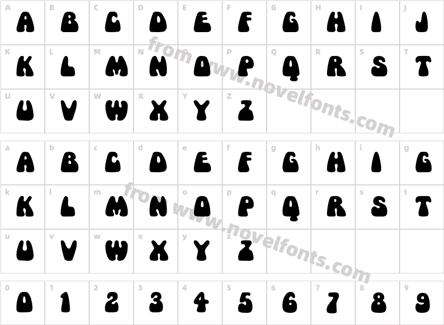 Mama MFCharacter Map