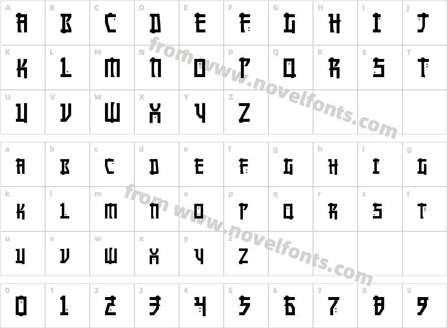 MangaCharacter Map