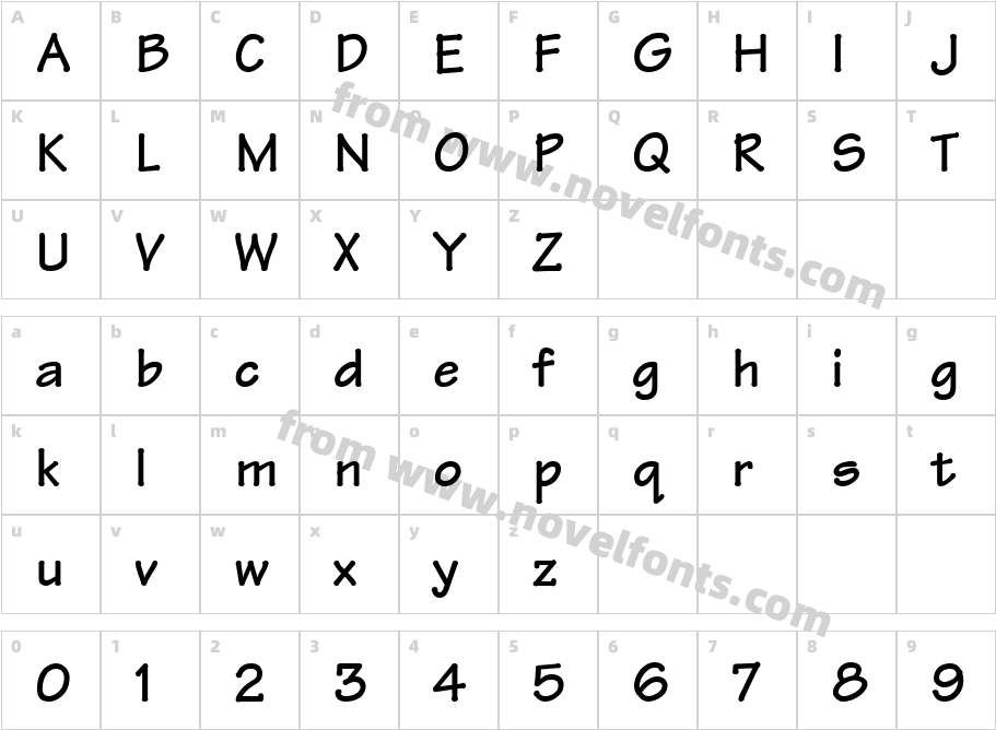 Manual SSi BoldCharacter Map