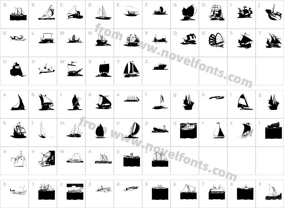 MaritimeCharacter Map