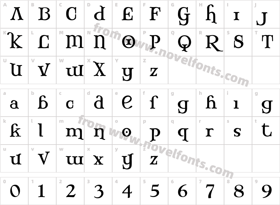 Mary Jane AlternateCharacter Map