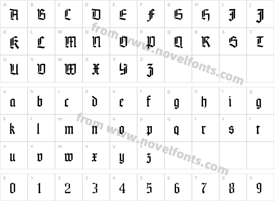 Matrix NormalCharacter Map