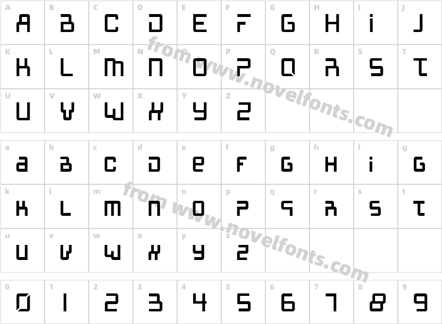 Mc AlbertoCharacter Map