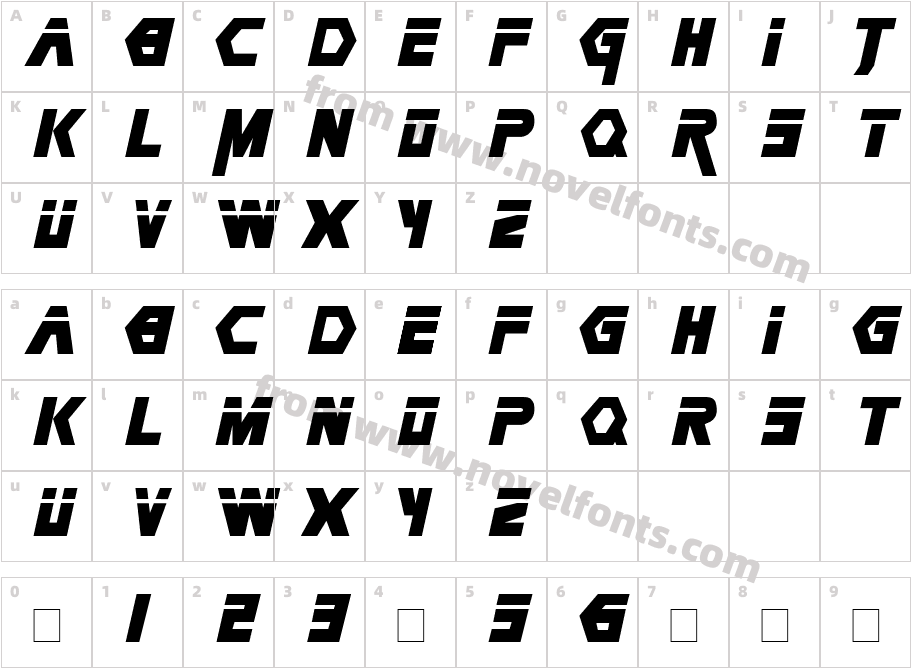 Metal GearCharacter Map