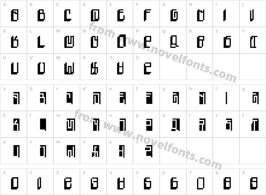 MetalCharacter Map