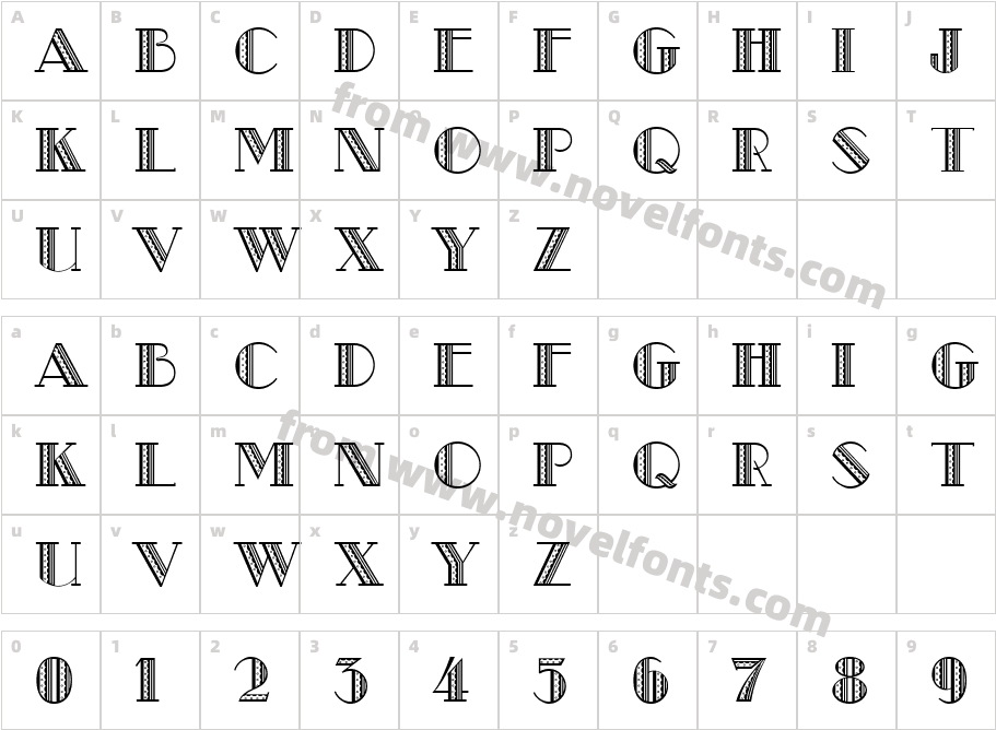 Metro RetroCharacter Map