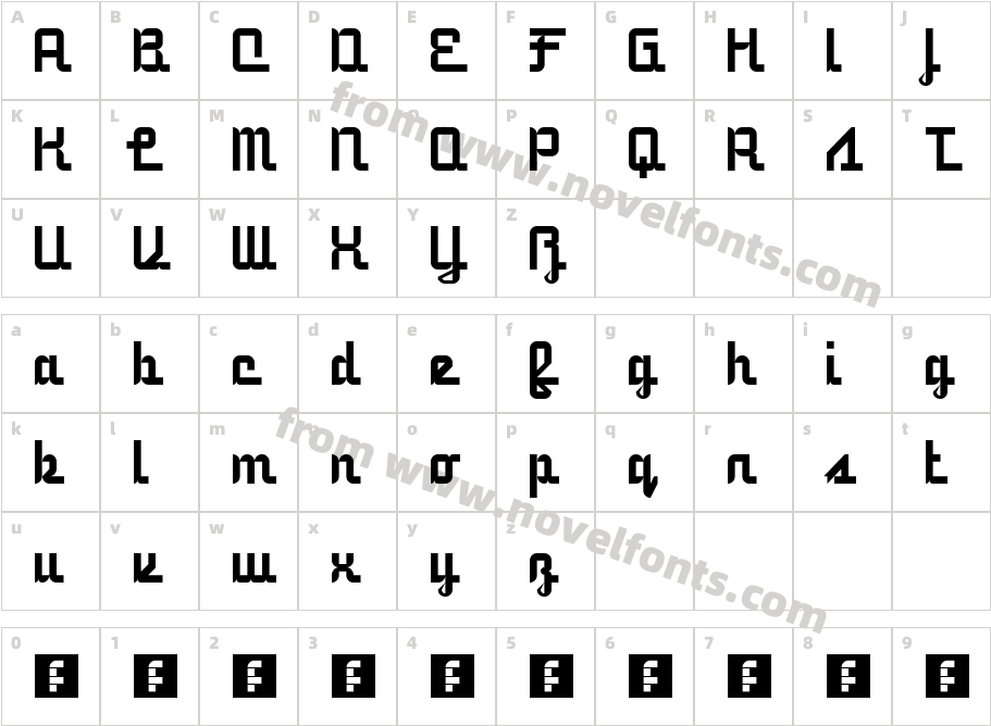 5Railway ScriptCharacter Map