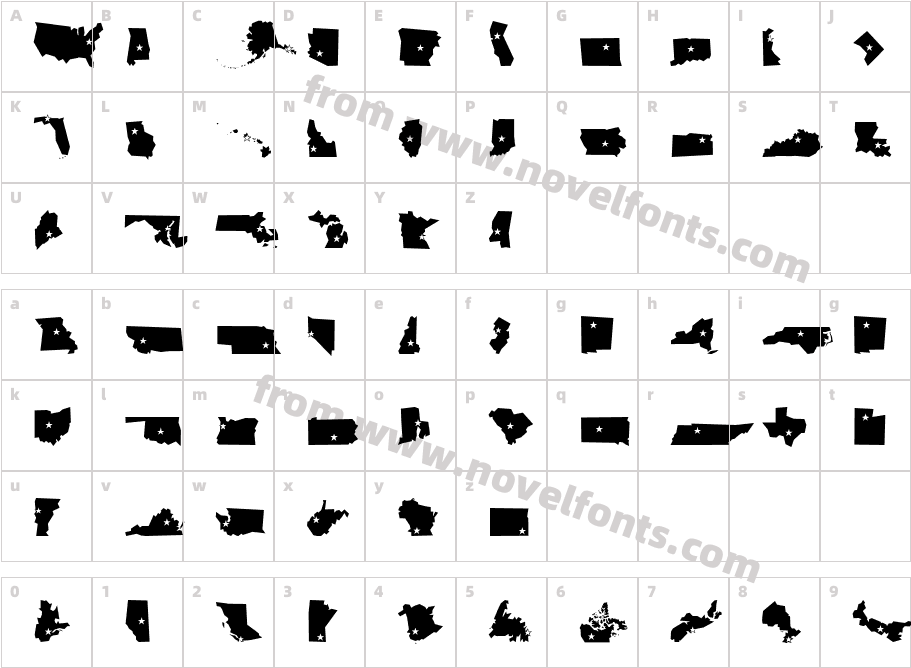 Mini Pics Borderline CapitalCharacter Map