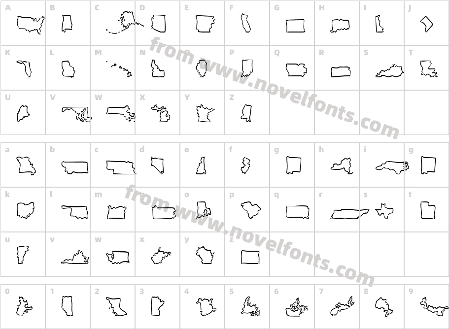 Mini Pics Borderline LooseCharacter Map