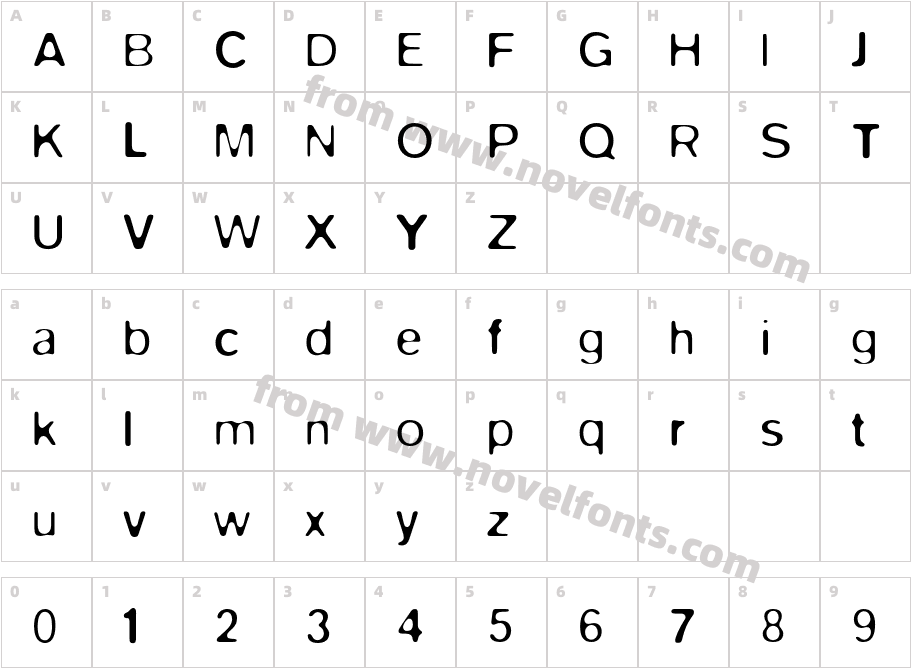 BlurLightCharacter Map