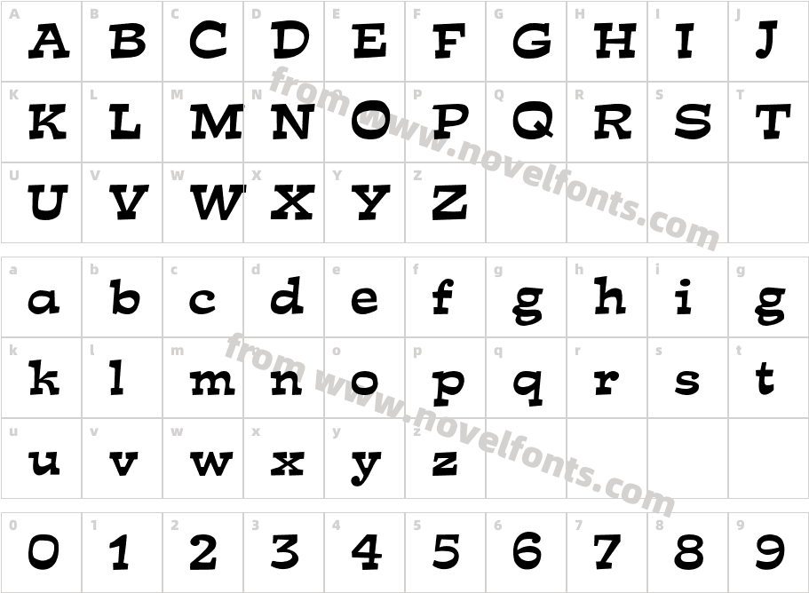 Mirisch NormalCharacter Map