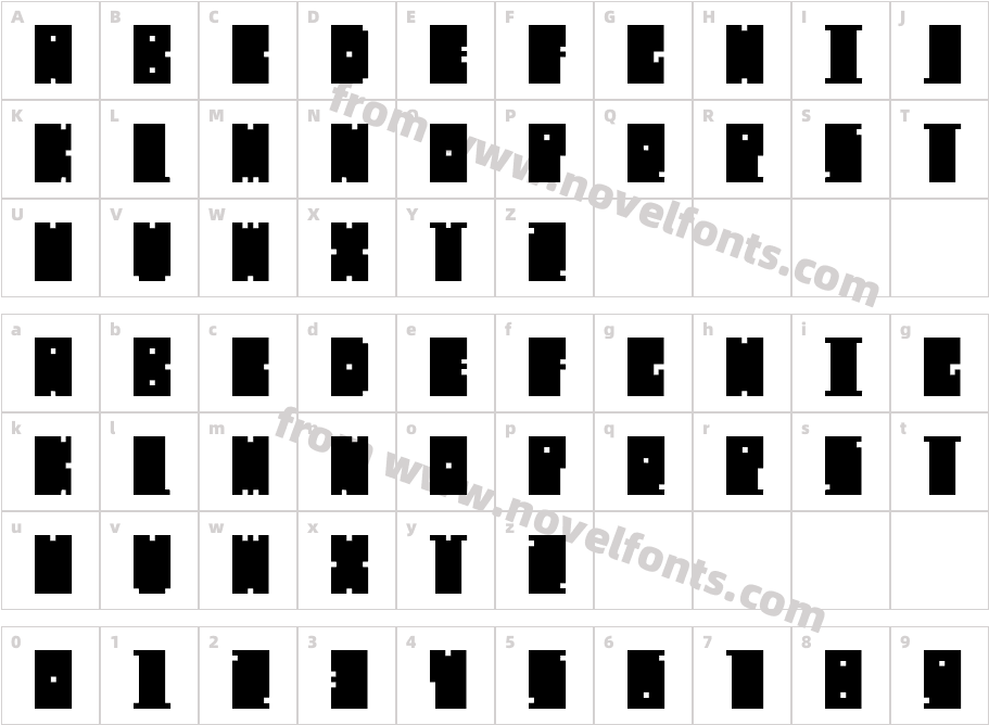 Mischstab Decibel RepulseCharacter Map