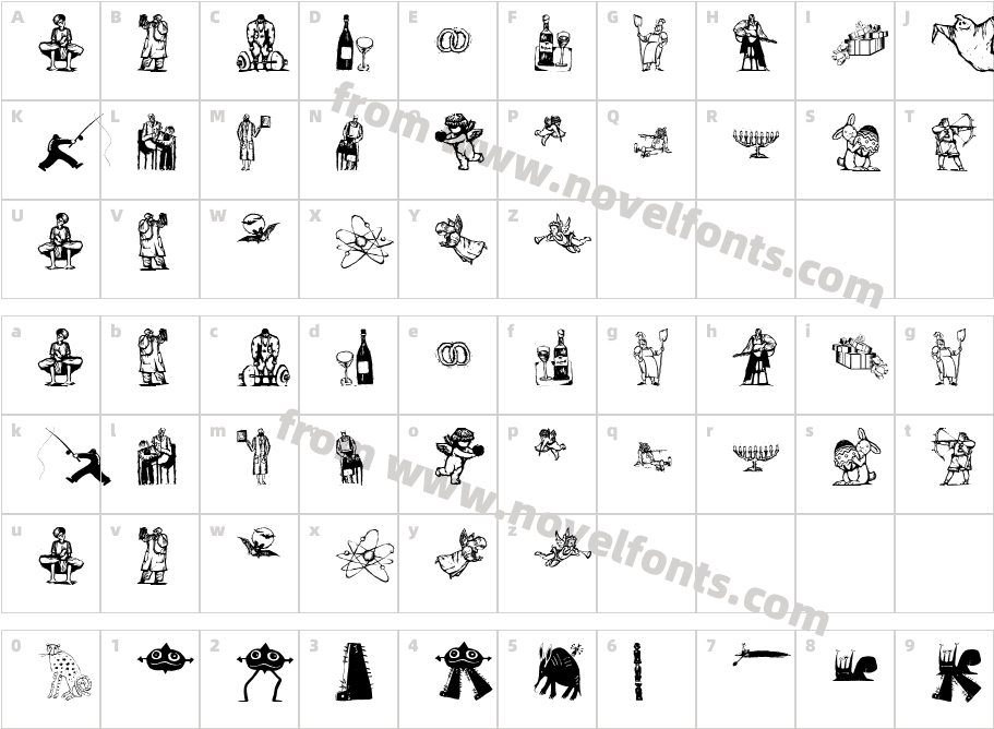 MiszellenKCharacter Map