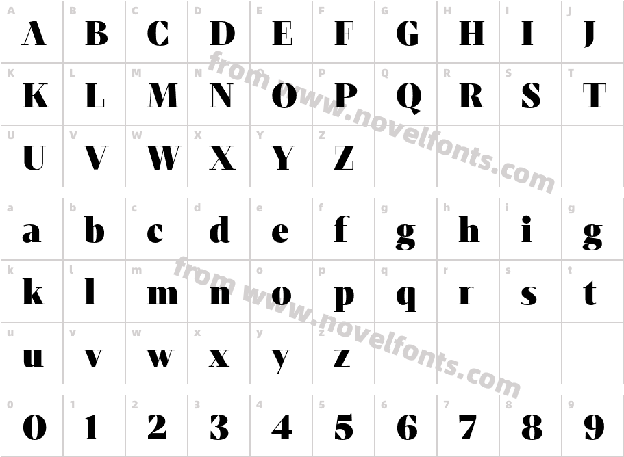 Mixta Didone HeavyCharacter Map