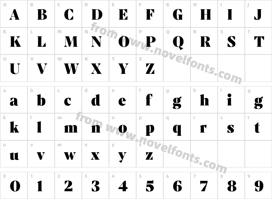 Mixta Pro HeavyCharacter Map