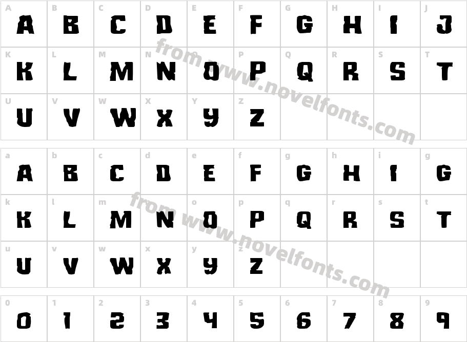 Monster Hunter ExpandedCharacter Map