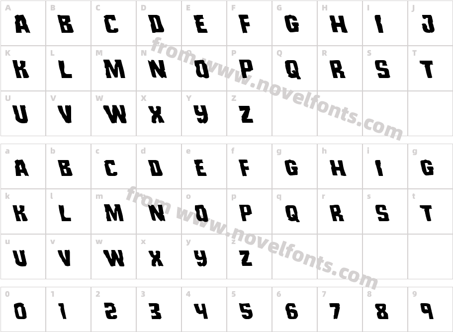 Monster Hunter LeftalicCharacter Map