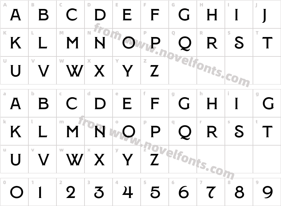 Montecatini Pro Ampio BoldCharacter Map