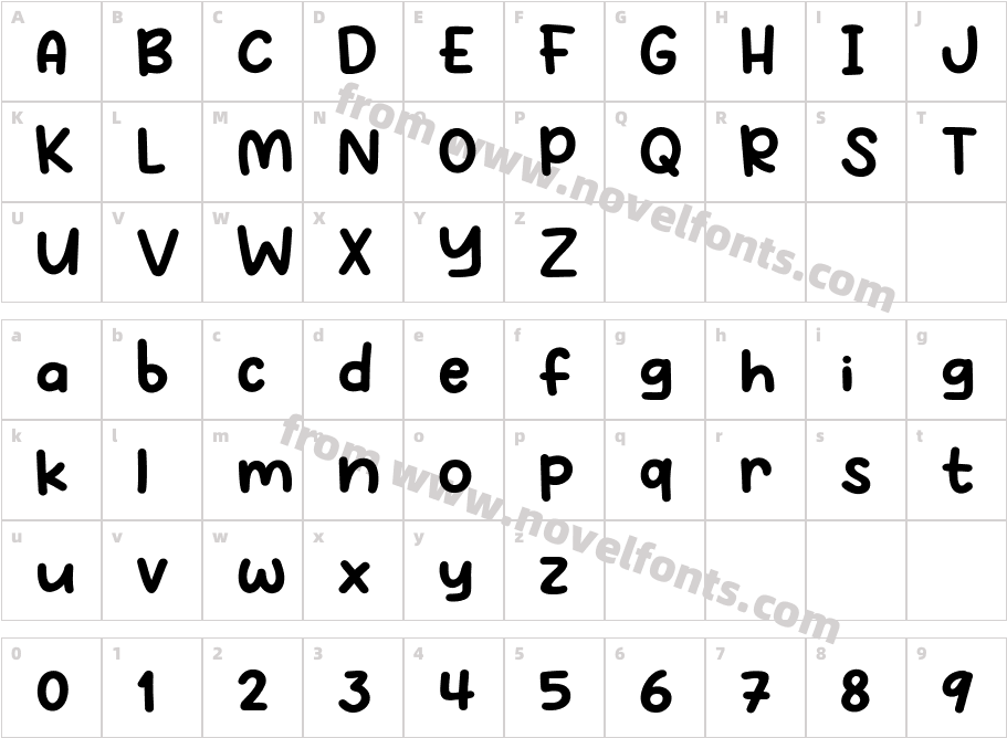 Bodo AmatCharacter Map