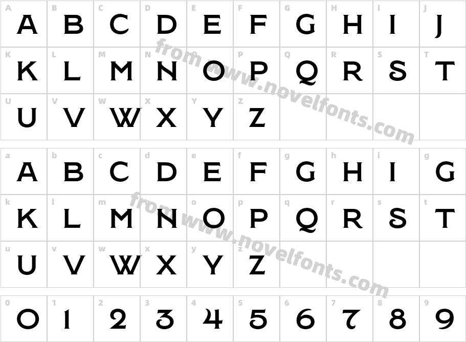 Montecatini Pro Largo UltraCharacter Map