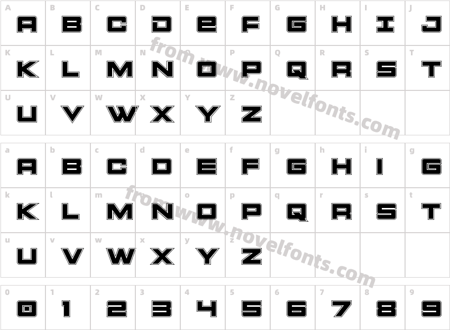 Montroc AcademyCharacter Map