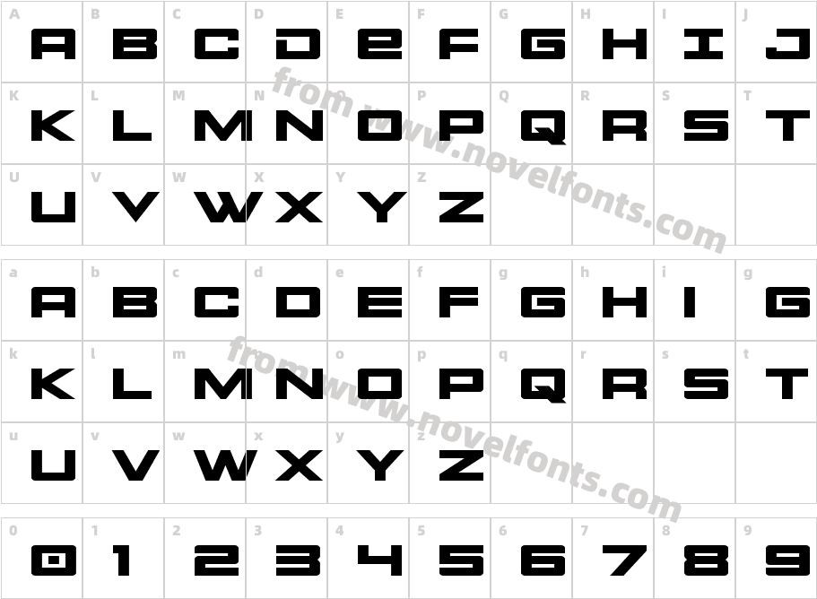 Montroc ExpandedCharacter Map