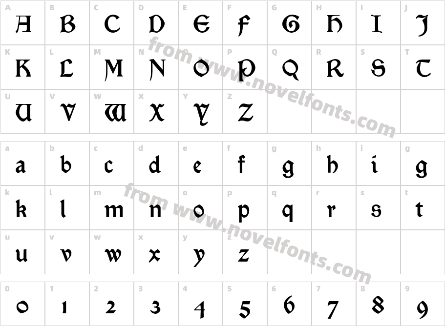 Morris Black NormalCharacter Map