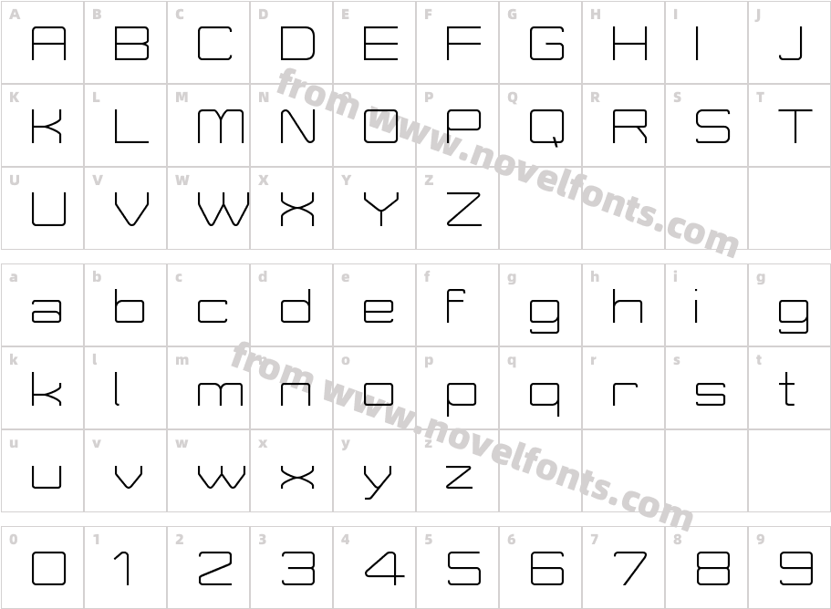 Move-X LightCharacter Map