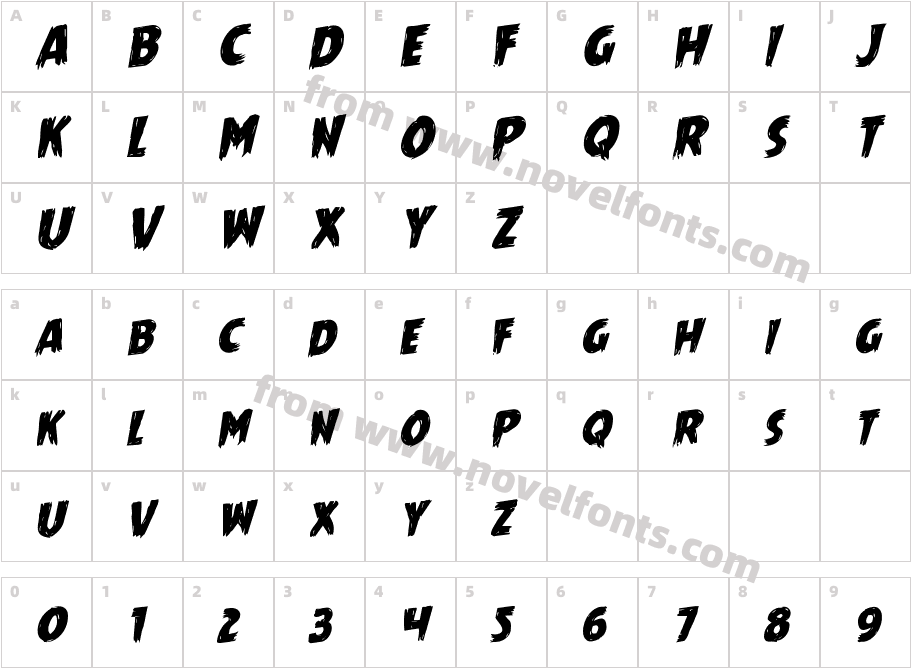 Mrs. Monster RotalicCharacter Map