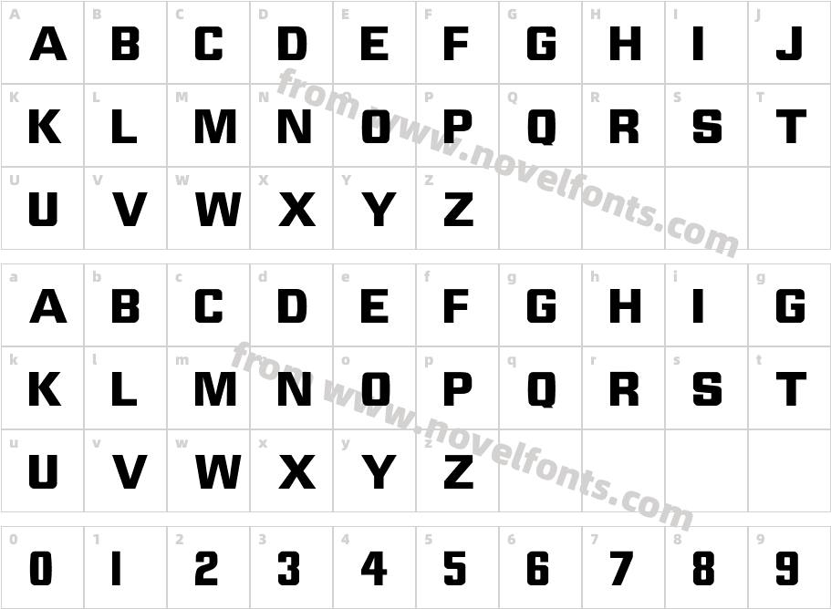 NCAA Utah St Aggies BoldCharacter Map