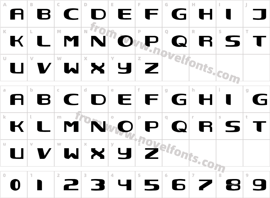 NECCharacter Map