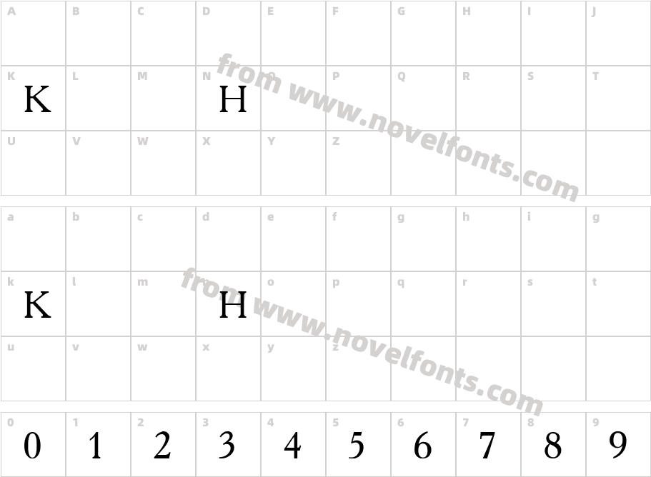 NK_19Character Map