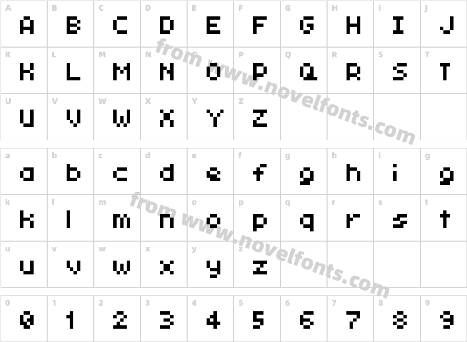 Nano-ByteCharacter Map