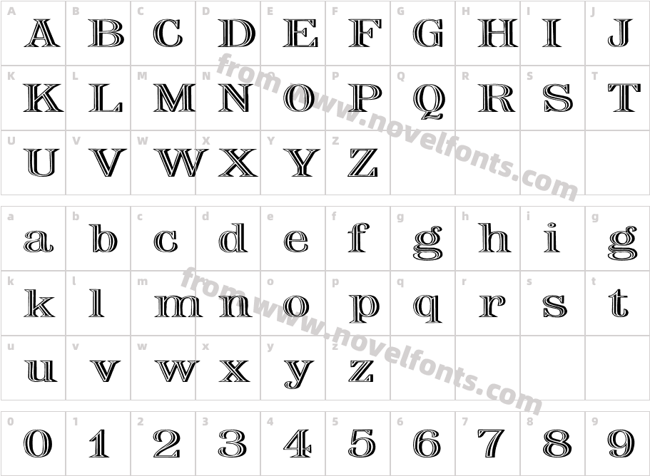 Nauert Ex PlainCharacter Map